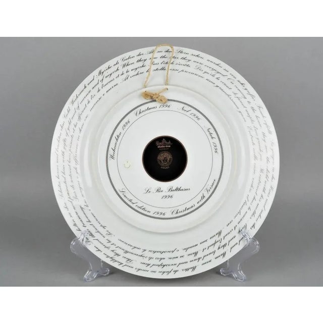 L'Ange Gabriel Plate by Versace for Rosenthal, 1996 For Sale - Image 4 of 5