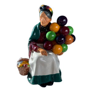 Antique Royal Doulton Figurine ~ “The Old Balloon Seller” ~ Hn 1315