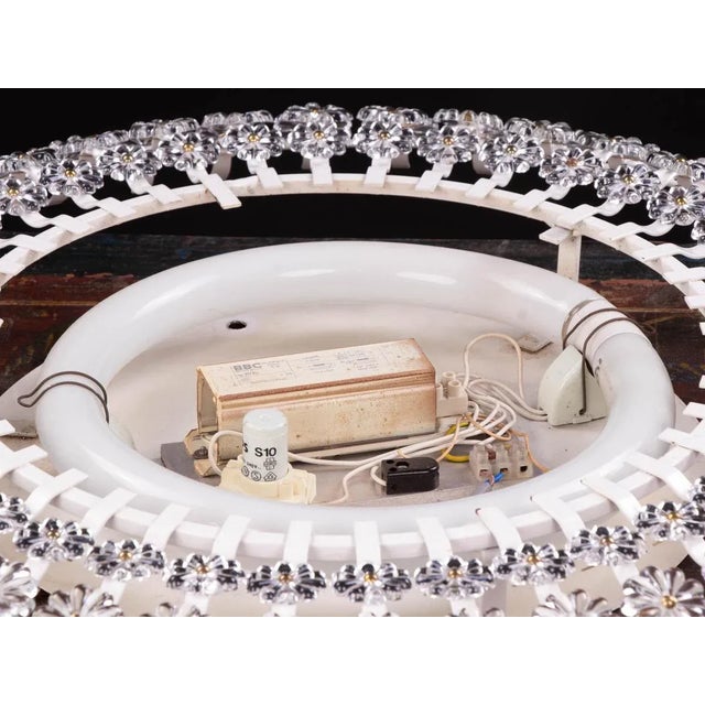 Large Back Lit Mirror in the style of Emil Stejnar for Rupert Nikoll, 1950s For Sale - Image 10 of 11