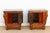 Pair of Red & Gilt Chinoiserie Small Cabinets For Sale In Los Angeles - Image 6 of 13