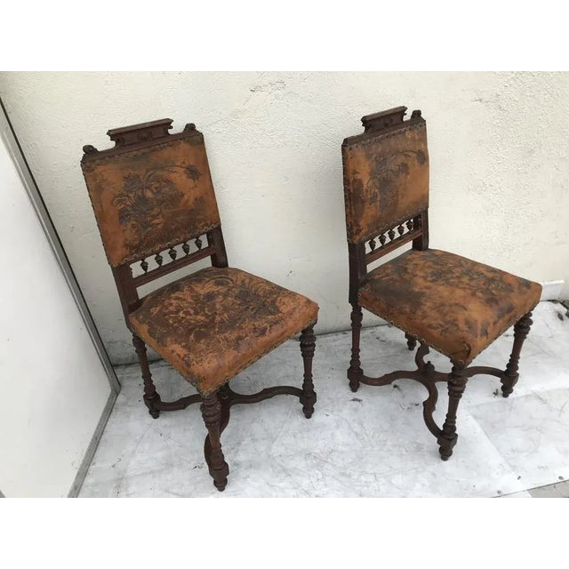 Set of Side Chairs, 19th Century For Sale - Image 5 of 13