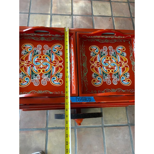 Handcrafted Costa Rican Oxcart For Sale - Image 11 of 12