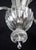 Vintage Murano Style Crystal J Arms Chandelier For Sale - Image 11 of 13