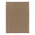 Rug & Kilim’s Contemporary Rez Kilim Flatweave Rug With Brown Striped Design For Sale