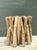 Late 20th Century Vintage Budji Twisted Bamboo Dining Table Pedestal For Sale - Image 5 of 12
