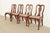 Henkel Harris Henkel Harris Queen Anne Solid Cherry Wood Dining Chairs, Set of Four For Sale - Image 4 of 14