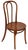 Exceptional pair of Vienna Secessionist bentwood cafe, bistro, dining chairs marked Thonet. The chairs are in very good,...