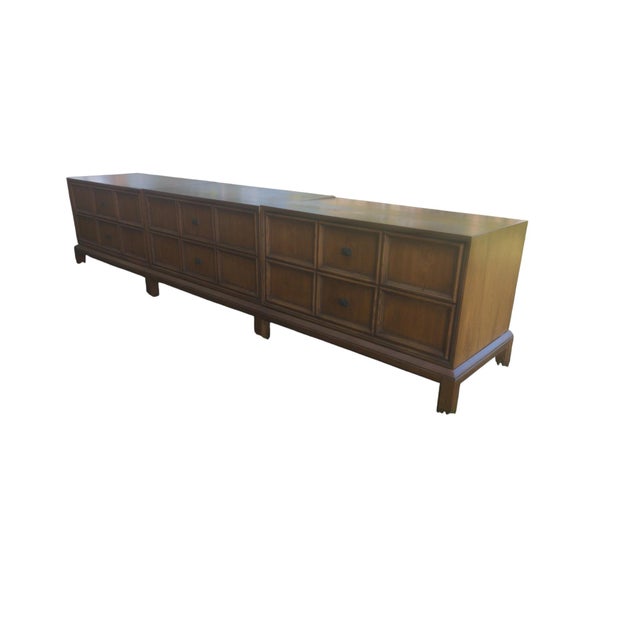 Commanding, architectural, and exceptionally rare in this complete 8.5-foot configuration, this circa-1960s modular...