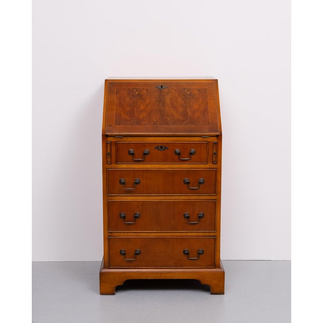 Small Georgian Mahogany Secretary, 1960s For Sale - Image 12 of 12