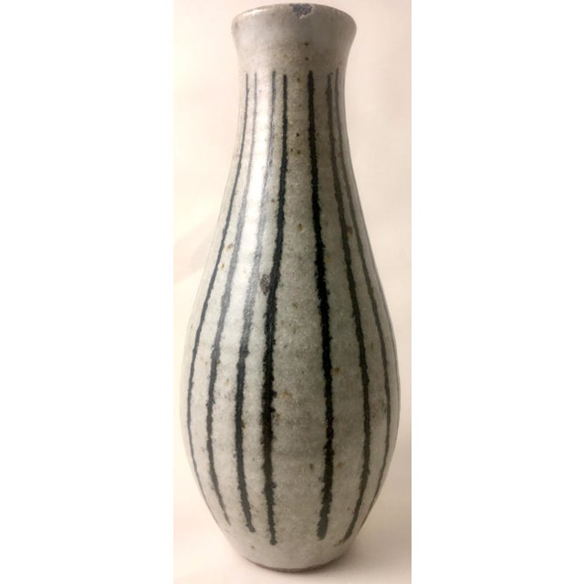 1960s Modern Style Striped Vase For Sale In Baltimore - Image 6 of 6