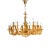 Boho Chic Middle Eastern 24-Light Chandelier in Brass, 1950s For Sale - Image 3 of 6