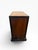Asian Vintage Bernhardt Burlwood Rolling Server Cabinet With Expandable Top & Brass Hardware For Sale - Image 3 of 16