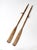 Brown Vintage Wooden Oars Pair For Sale - Image 8 of 9