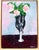 Abstract Three French Roses in a Vase, Oil Painting For Sale - Image 3 of 8