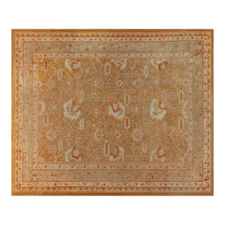 1930s Turkish Oushak Rug, For Sale