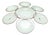 Rotor Dessert Set by J. Drost from Ząbkowice Gospodarcza Huta, Poland, 1974, Set of 7 For Sale