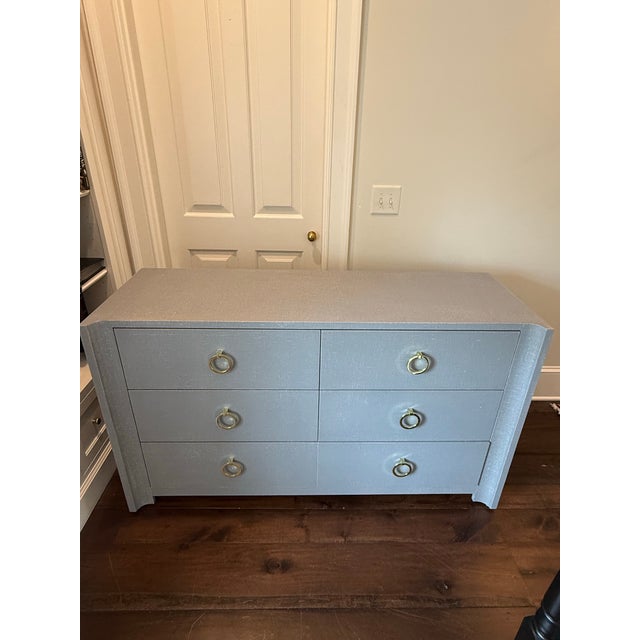 Villa & House dresser, purchased in 2022 off luxedecor.com. Have receipt. . Pretty linen finish. Sold on luxedecor for $6,272