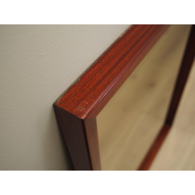 1970s Danish Graphite Mirror, 1970s For Sale - Image 5 of 14