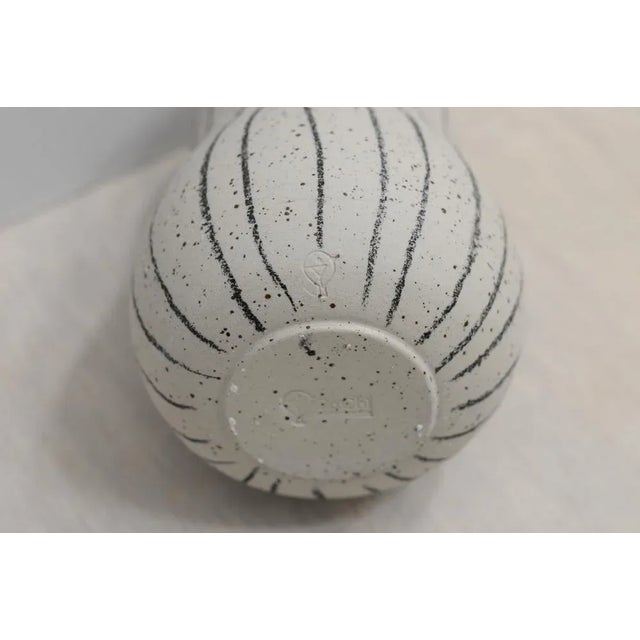 Ceramic Carboncino Vase by Co.Chì Studio Ceramico For Sale - Image 7 of 7