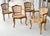 Pair of 1960s French Wood and Cane Arm Chairs Louis XV Style by Marie Albert For Sale - Image 4 of 18
