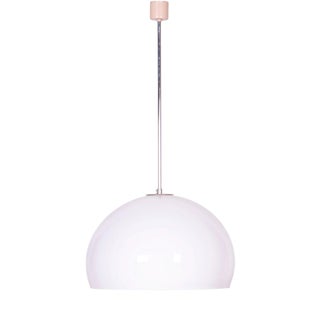 Mid-Century Chrome Chandelier by Guzzini for Meblo, Italy, 1970s For Sale