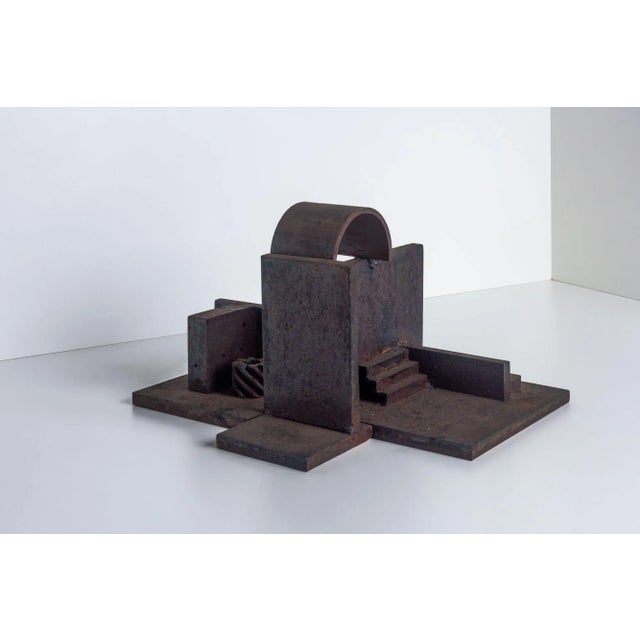 Modern Tony Rosenthal " Ingathering Maquette" Welded Steel Architectural Sculpture For Sale - Image 3 of 8