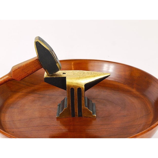 Wood Mid-Century Austrian Nut Cracker Bowl by Richard Rohac, 1950s For Sale - Image 7 of 18