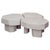 Brown Ruins Segmented Coffee Tables in Resin by Szymon Keller, Set of 3 For Sale - Image 8 of 8