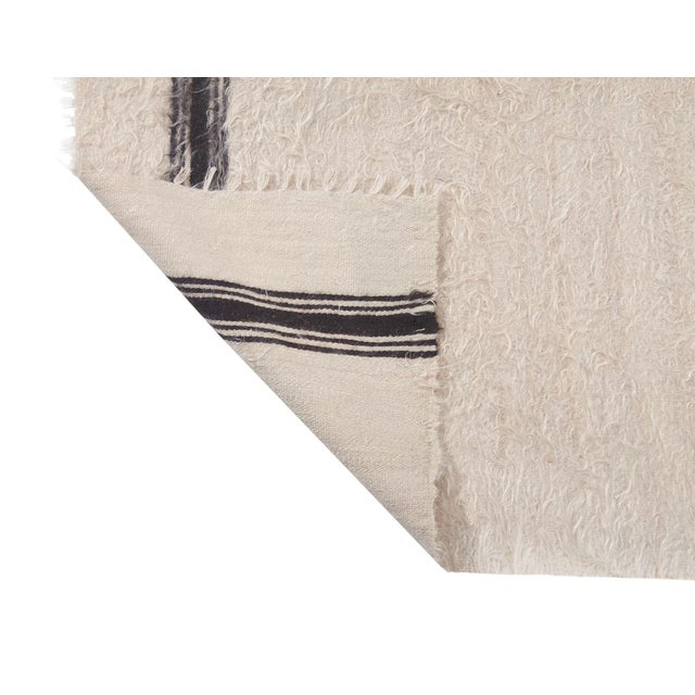 Mid 20th Century Vintage Decorative Turkish Blanket Kilim Rug For Sale - Image 5 of 6