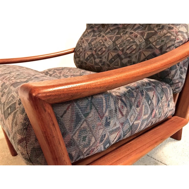 Danish Teak Easy Chair from Glostrup, 1960s For Sale - Image 9 of 13