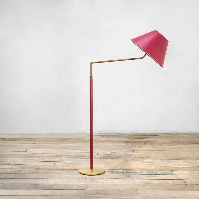 Tris Floor Lamp by Angelo Lelii for Arredoluce, 1950s For Sale - Image 6 of 10