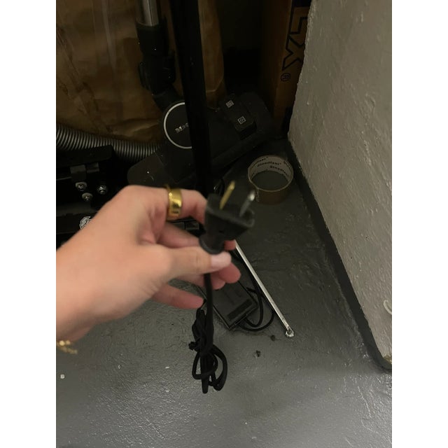 1960s Attributed to Gino Sarfatti Tripod Floor Lamp For Sale - Image 9 of 10