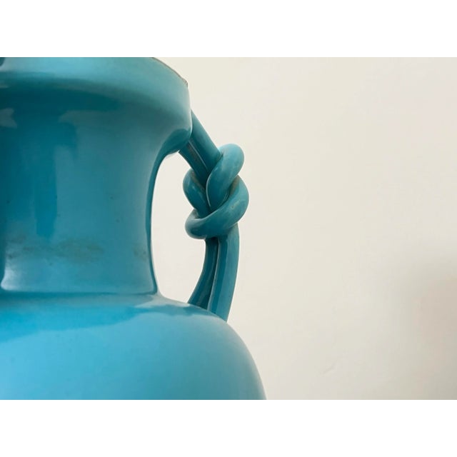 Mid-Century Modern Vases in Glazed Ceramic, 1940s, Set of 2 For Sale - Image 3 of 4