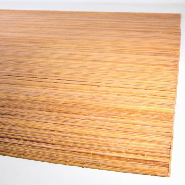 Large Rattan Rug For Sale - Image 6 of 7