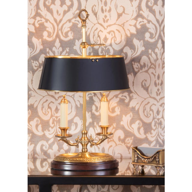 Transitional Brass Card Holder For Sale - Image 3 of 3