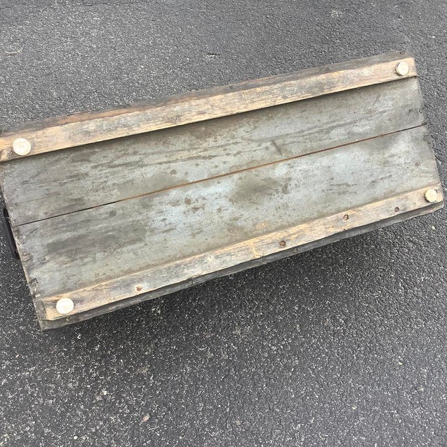 Antique Stagecoach Strong Box For Sale - Image 6 of 9