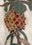 Vintage Embroidered Pineapple Linen Artwork For Sale - Image 4 of 5