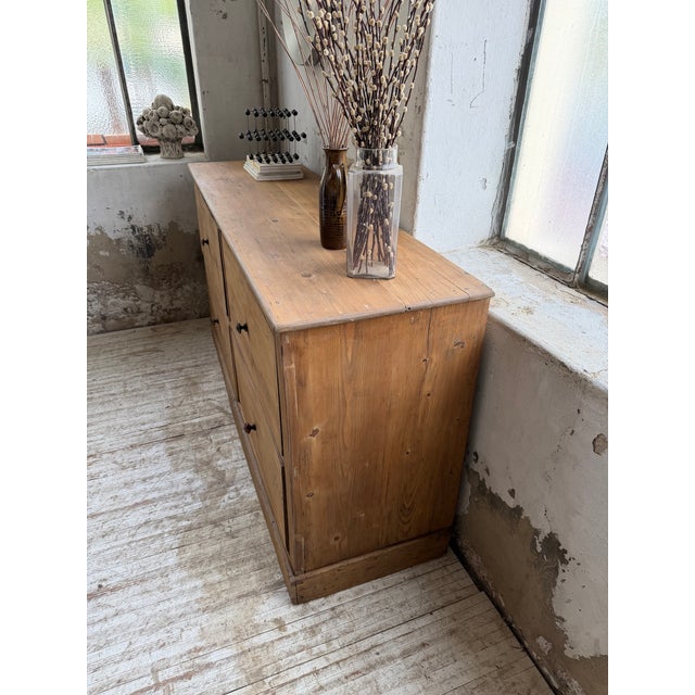 Wood Vintage Pine Chest of Drawers, 1950s For Sale - Image 7 of 18