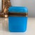 Mid 19th Century French Blue Opaline Glass Box For Sale - Image 5 of 8