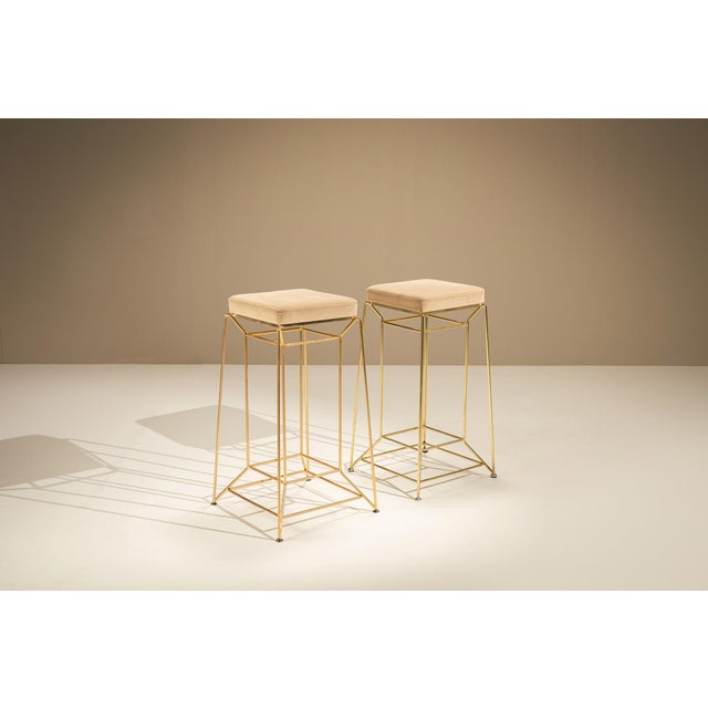 1980s Bar Stools attributed to Dolce & Gabbana, Italy, 1980s, Set of 2 For Sale - Image 5 of 11
