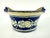 Blue Vintage Glazed Pottery Bowl For Sale - Image 8 of 10