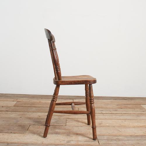 Antique Windsor Farmhouse Kitchen Chair, 1890s For Sale - Image 6 of 8