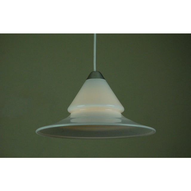Opus Pendant Lamp by Torben Jørgensen for Holmegaard Glasværk / Royal Copenhagen, Denmark, 1980s For Sale - Image 6 of 10