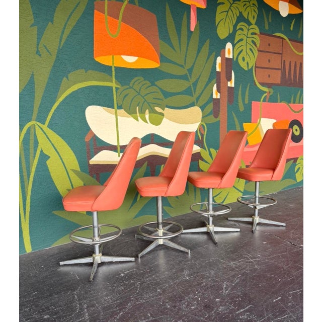 Mid-Century Modern Mid Century Space Age Chromcraft Bar For Sale - Image 3 of 16