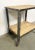 Mid-Century Modern Industrial Side Table on Wheels, 1960s For Sale - Image 3 of 10