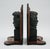 Mozart and Beethoven Leather Bookends with Patina, Set of 2 For Sale - Image 5 of 15