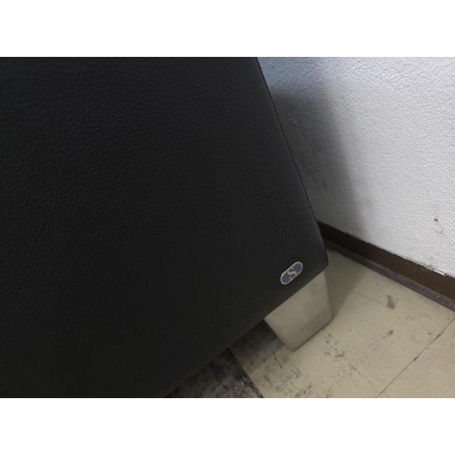 Animal Skin DS 17 Sofa in Black Leather from de Sede For Sale - Image 7 of 13