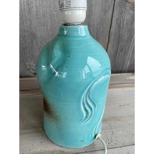 Ceramic Table Lamp, 1980s For Sale - Image 6 of 7