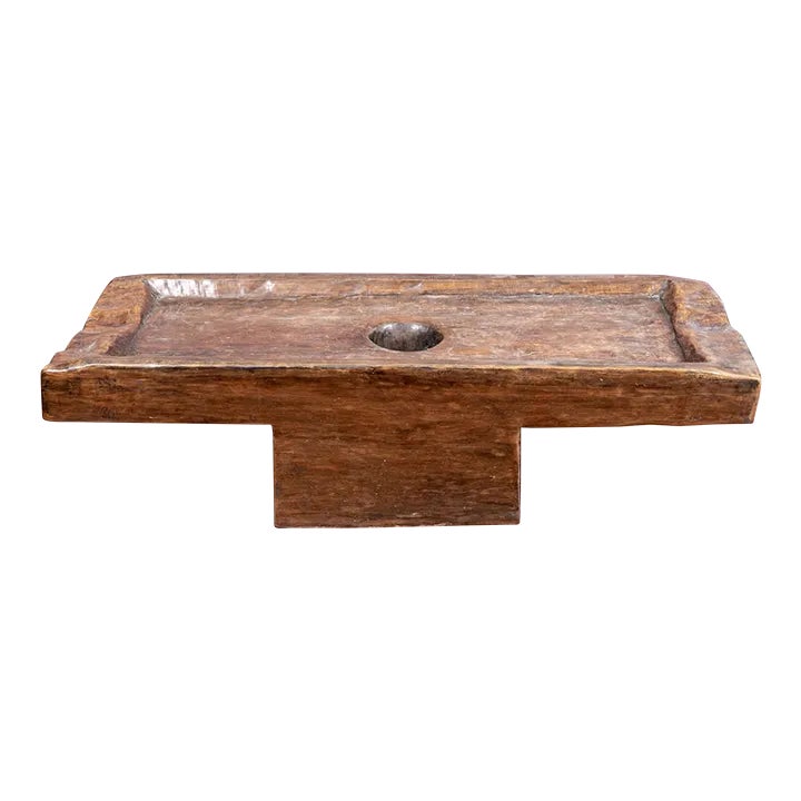 Late 19th Century Antique Southeast Asian Tribal Mortar Rice Pounder as ...