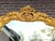 1970s Italian Rococo Gold Beech Wall Mirror For Sale - Image 10 of 12